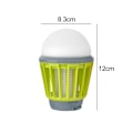 Miniatyrbilde 7 av 7: Nød Solar Lys Utendørs Vanntett Camping Lampe Oppladbar Mygg Killer Bug Zapper Lys Innendørs Stille Avvisende Lampe