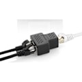 Pikkukuva 3 / 5: RJ45 1 1/2 LAN Ethernet verkko kaapeli naaras jakaja sovitin liitin jakaja jatkolaite liitin