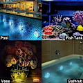 Miniatyrbild 5 av 7: Pool Ljus Undervatten Simning Pool Belysning 13LEDs Uppdaterad Sänkbar Ljus