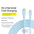 Pikkukuva 6 / 6: USB C kaapeli nopea lataus kaapeli tyyppi C to valaistus data johto
