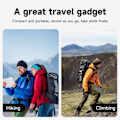 Miniatyrbild 2 av 9: 360° Rotation Magnetisk Ryggsäck Klämma Klämma Fäste för GoPro Hero 11 10 9 8 7 6 5 Insta360 DJI Action Kamera Tillbehör
