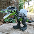 Miniatyrbilde 1 av 4: Elektrisk leke stor størrelse gå dinosaur robot Med Lys Lyd Tyrannosaurus Rex barn leker