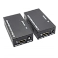 Miniatyrbild 3 av 4: HDMI-kompatibel Extender Cat5e Cat 6 Ethernet IP TCP signal HDMI till Lan omvandlare 1080p 3D HDMI Sändare mottagare