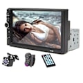 Pikkukuva 1 / 7: 7 Tuuma 1 Din Auto Radio MP5 Multimedia soitin kosketus näyttö FM ISO Virta Aux tulo Bluetooth USB