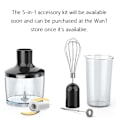 Miniatyrbild 2 av 7: Elektrisk Immersion Hand Blender Blandare Hackare Is Krossning 2-Speed Control En Hand Blandare