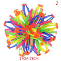 Miniatyrbilde 8 av 9: Ekspanderende ball leke baby kaste ball strekke krympe strand spark ball kule leke
