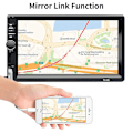 Miniatyrbillede 3 af 6: 7" Touch Skærm Stereo Bluetooth 12V 2 Din MP5 afspiller