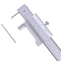 Miniatyrbillede 1 af 7: 0-500MM Markering Vernier Caliper Skriber Rustfrit Stål Måler Lineal Måle Instrument Værktøj