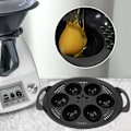 Miniatyrbillede 3 af 6: 6 huller æg kedel til Thermomix TM5 TM6 TM31 køkken æg damper gryde
