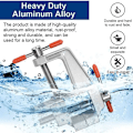 Miniatyrbilde 2 av 6: Mini Benk Slik Muliti-Funcational 3,5& Aluminium Miniatyr Små Juveler Hobby Clamp