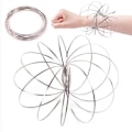 Pikkukuva 1 / 8: Flow lelu Magic Fidget Ring Toroflux Amazing Flow Ring lelut Kinetic jousi lelu