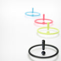 Miniatyrbild 3 av 6: 1st Nyhet Fidget Spinner Toy Utrop Mark Antistress Barn Hand Spinner Kinetic Desk Leksaker
