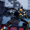 Miniatyrbillede 2 af 5: Børn's Transformer Legetøj Action Figur Drenge og piger Legetøj Model Forstørret Legering Version Mørk Warrior Model