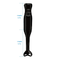 Miniatyrbild 7 av 7: Elektrisk Immersion Hand Blender Blandare Hackare Is Krossning 2-Speed Control En Hand Blandare
