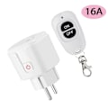 Pikkukuva 7 / 7: 433 Mhz Langaton Kaukosäädin Ohjaus kytkin  110V 220V 16A EU FR Smart Socket Plug