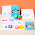 Miniatyrbillede 5 af 7: Børn's matematik tidlig uddannelse undervisningshjælpemidler tal kognition matching
