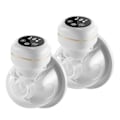Miniatyrbillede 7 af 8: Bærbar bryst pumpe elektrisk bryst pumpe håndfri lav støj mælk udtrækker med 26mm silikone flange