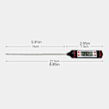 Miniatyrbilde 7 av 7: Kjøkken Mat Baking Digitalt Termometer Elektronisk Probe Type Digital Display Væske Grill Termometer