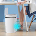 Miniatyrbilde 6 av 6: Smart søppelbøtte til kjøkken hus smart hjem søppelkasse avfallskurv bad automatisk sensor søppelbøtte