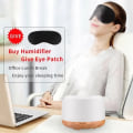 Miniatyrbilde 3 av 9: Elektrisk Aroma Diffuser Luft Luftfukter 300ML Ultralyd Cool Mist Maker Fogger LED Essential Oil Diffuser