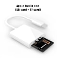 Miniatyrbilde 7 av 7: 2 In 1 SD TF Minne Card Adapter