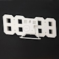 Miniatyrbild 4 av 8: 3D LED Digital Klocka Lysande Mode Vägg Klocka Multifunktionell Kreativ USB Plug-in Elektronisk Klocka Hem Dekoration