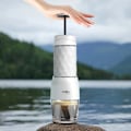 Miniatyrbillede 7 af 7: Bærbar kaffemaskine espresso maskine hånd presse kapsel kværnet kaffe brygger