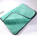 Pikkukuva 3 / 7: 1200GSM paksuu pesu pyyhe mikrokuitu kaksipuolinen koralli fleece auto siivous pyyhkeet