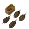 Miniatyrbilde 1 av 5: Inline Method Feeder Mould Ate Kaster Ate Plumb Set Karpe Fiske Ate Holder