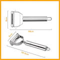 Miniatyrbillede 7 af 7: 4 i 1 Multifunktionel Køkken Peeler Grøntsag Frugt Peeler Rustfrit Stål Holdbar Kartoffel Skærer