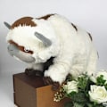 Miniatyrbillede 2 af 6: Appa Plys Dukke Legetøj Udstoppede Dyr Kawaii Ko pude til jule gave