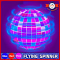 Miniatyrbillede 4 af 8: Magic Flying Ball Pro Mini Lighting Med LED Lights Remote Control Hand Controlled Boomerang Spinner Legetøj