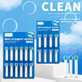 Miniatyrbillede 2 af 6: 16 stykker Erstatning Børste hoveder Til Oral-B Elektrisk Tandbørste Advance Power