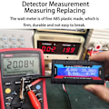 Miniatyrbild 2 av 6: ABS Watt Meter Återanvändbar Professionell 150A Digital Elektrisk Solar panel LCD Skärm Ström Analyzer