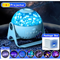 Miniatyrbilde 11 av 11: LED Stjerne Projektor Natt Lys 6 i 1 Planetarium Projeksjon Galaxy Starry Sky Projektor Lampe
