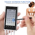 Miniatyrbillede 5 af 8: Elektrisk Professionel Muskel  stimulator 24 Modes EMS 4 Output Kanal Fysioterapi Tens maskiner
