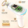 Miniatyrbillede 2 af 7: Blinker IPL Hårfjerner Laser Ansigtsbehandling Krop Arme Bikini LCD Display Epilator