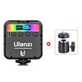 Miniatyrbilde 8 av 8: RGB Full Farge LED Video Lys 2500K-9000K 800LUX Magnetic Mini Fill Light Extend 3 Cold Shoe