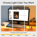 Miniatyrbilde 3 av 7: Led Monitor Lys Bar Datamaskin Lamper Lese Lys Skjerm Hengende Skrivebord Lys