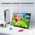 Miniatyrbillede 4 af 6: 420 Cd/m ² 10,5 tommer Portable Monitor IPS FHD 1280P 100%SRGB Game Skærm