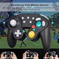 Pikkukuva 4 / 7: Bluetooth Gamepad Langaton GC Ohjain Switch Gamecube Yhteensopiva Nintendo Switch/Lite Ohjain PC joystickille
