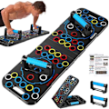 Pikkukuva 1 / 6: 56-in-1 Push Up board isompi koko monitoimi taitettava työntö ylös tanko kannettava työntö ylös kahvat
