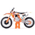 Miniatyrbild 6 av 6: KTM-450 SX-F Factory Edition Static Die Gjutna Fordon Samlarobjekt Motorcykel Modell Leksaker