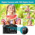 Miniatyrbilde 2 av 7: 5K Shooting Micro DSLR Kamera High-Definition Digital Kamera Elektronisk Blits Kamera