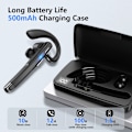 Miniatyrbild 5 av 7: Trådlösa Hörlurar Med Mikrofon Bluetooth Headset