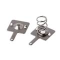 Miniatyrbillede 1 af 5: 100 stk. batteri splinter AA eller AAA batteri fjeder