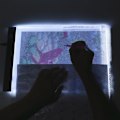 Miniatyrbillede 5 af 7: Premium Digital Tegning Tablet Elektronisk Sketchbook Animation Kunst Tablet til Tracing