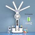 Miniatyrbilde 4 av 4: Oppladbar bord lampe for studie bord lampe