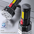 Miniatyrbillede 7 af 9: High Power LED Lommelygter Cob Side Light  Letvægts Udendørs Belysning ABS Materiale Lommelygter