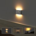 Miniatyrbillede 3 af 7: Induktion Nat Lys LED Menneske Krop Infrarød Type C Opladning Trådløs Magnetisk Induktion Lys